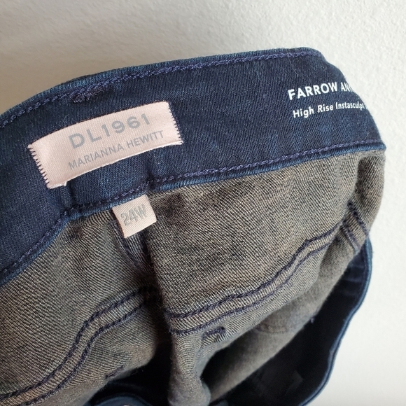 DL1961 x Marianna Hewitt High Rise size 24W NWT - Picture 8 of 8